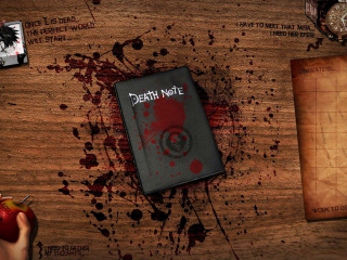 Screenshot №1 pro téma Death Note 320x240