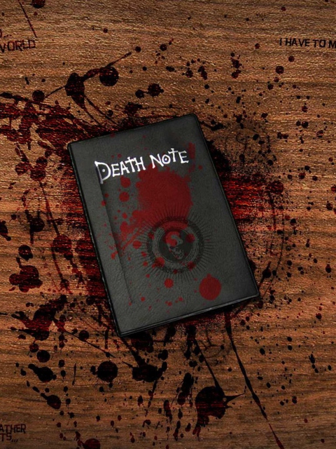 Fondo de pantalla Death Note 480x640