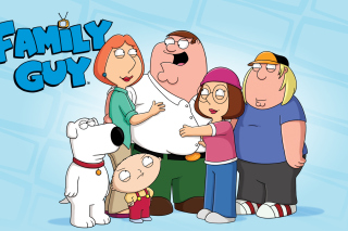 Family Guy: Peter, Brian, Lois, Meg, Chris, Stewie - Obrázkek zdarma pro Motorola DROID 2