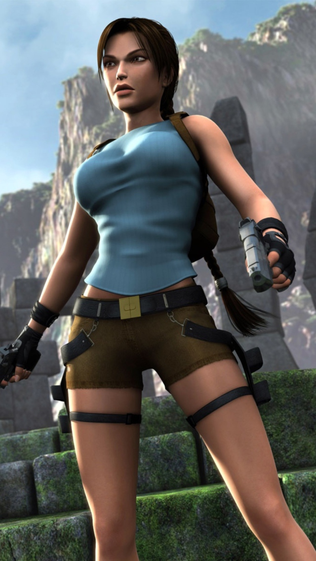 Screenshot №1 pro téma Tomb Raider Lara Croft 640x1136