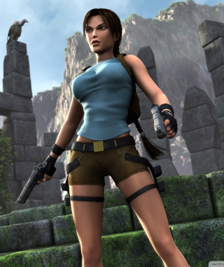 Tomb Raider Lara Croft - Obrázkek zdarma pro 320x480