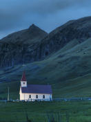 Screenshot №1 pro téma Night In Iceland 132x176