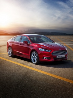 Ford Mondeo 2015 wallpaper 240x320