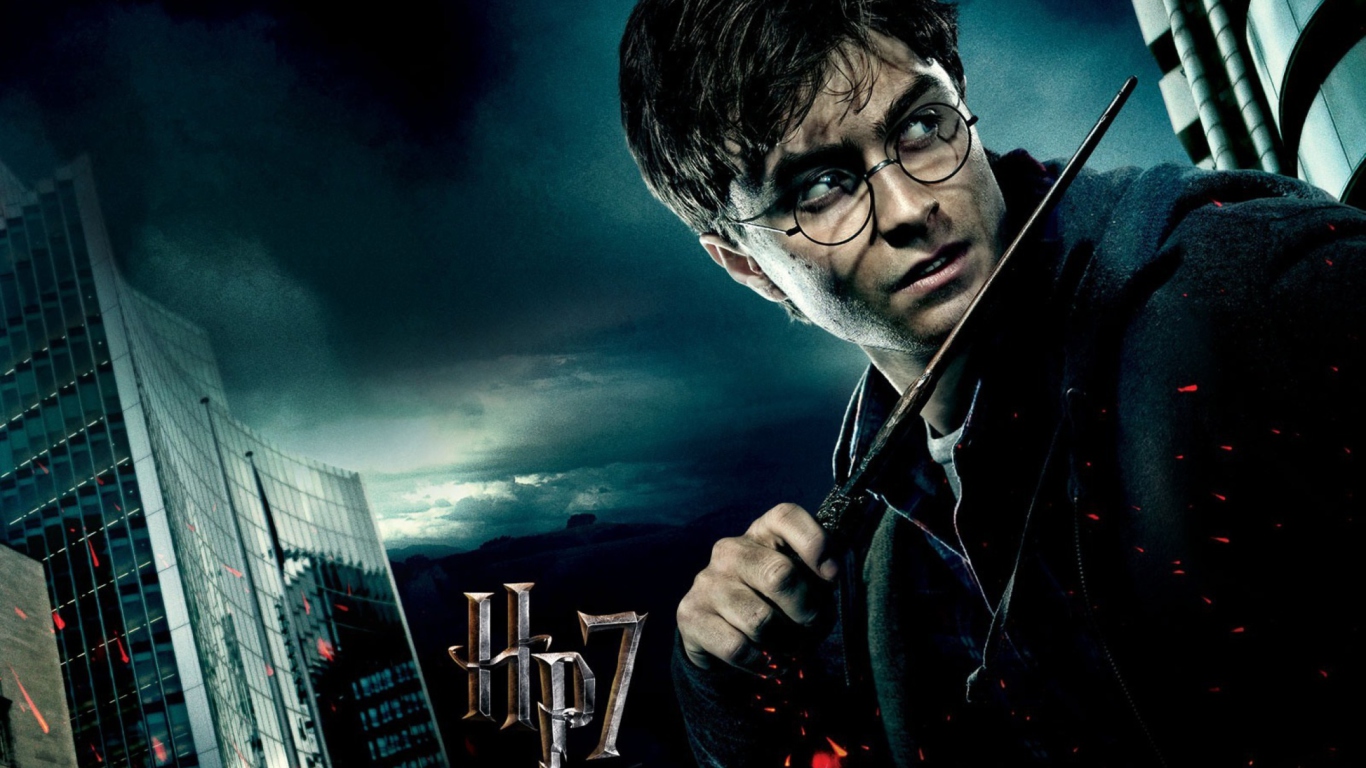 Screenshot №1 pro téma Harry Potter And The Deathly Hallows Part-1 1366x768