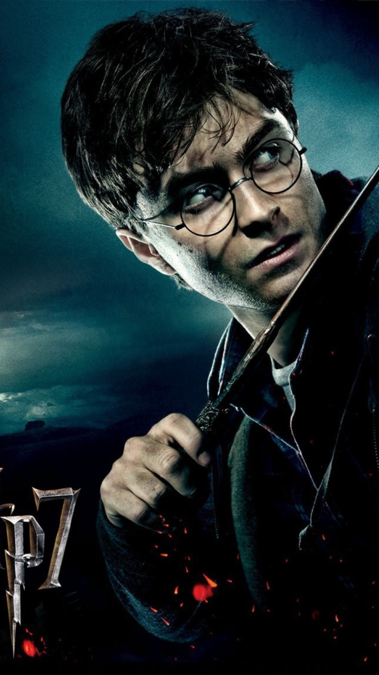 Fondo de pantalla Harry Potter And The Deathly Hallows Part-1 750x1334