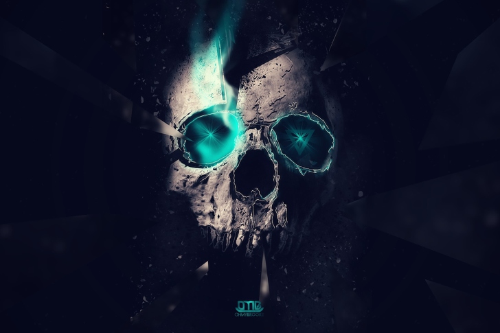 Fondo de pantalla Digital Fantasy Skull