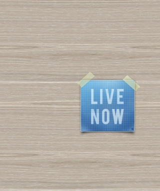 Live Now - Obrázkek zdarma pro Nokia C-Series
