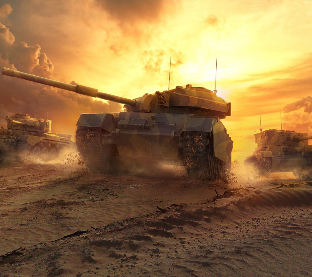 Fondo de pantalla World of Tanks 1080x960