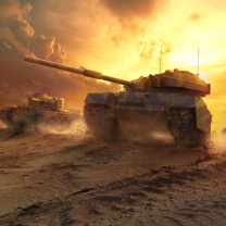 Обои World of Tanks 208x208