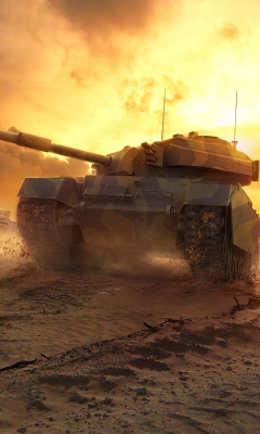 Fondo de pantalla World of Tanks 240x400