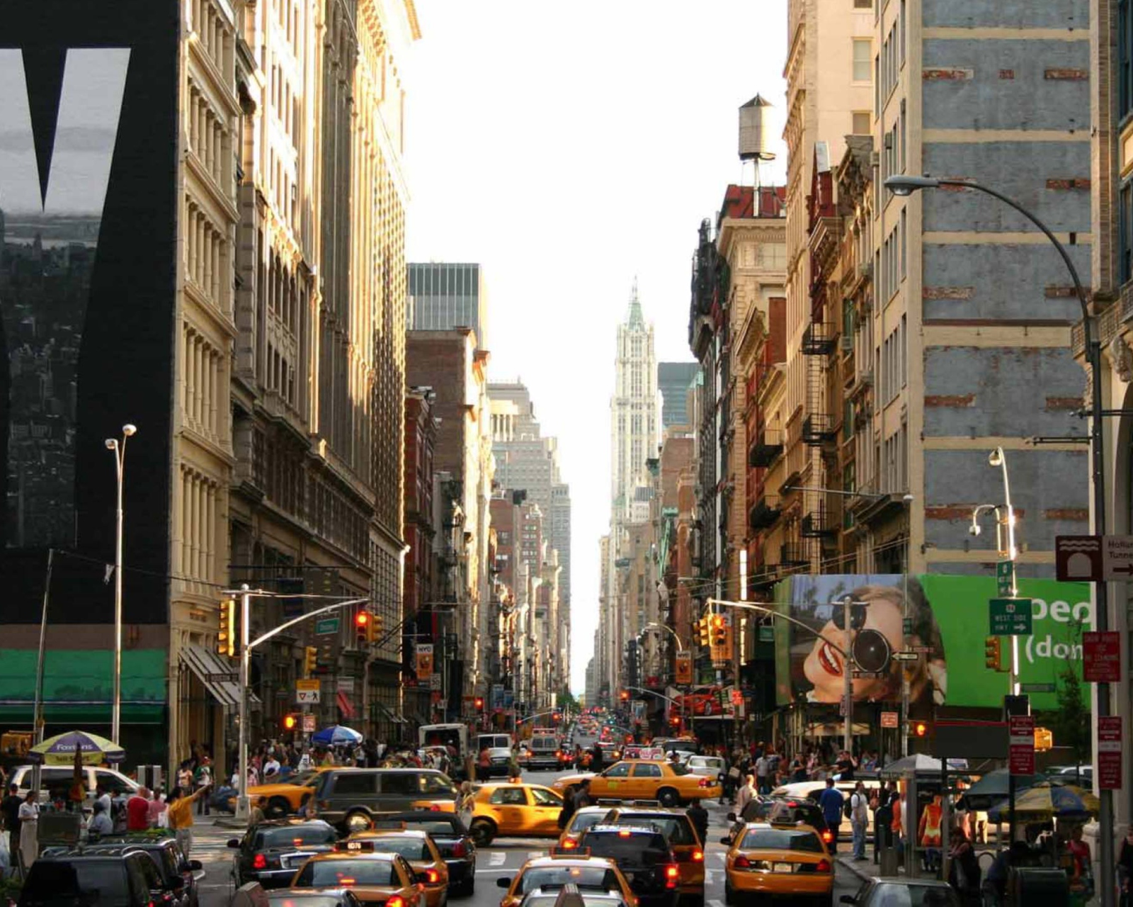 Fondo de pantalla New York Streets 1600x1280