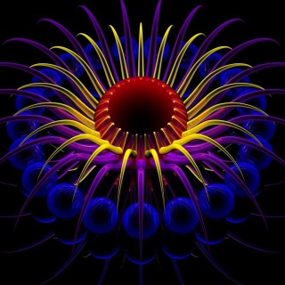 Картинка Neon Lights на телефон iPad 2