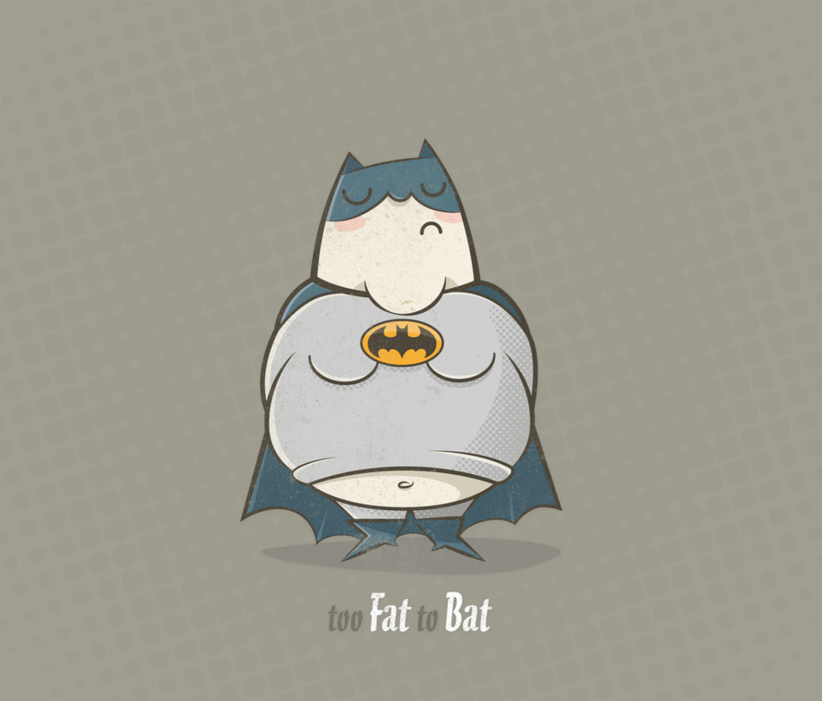 Screenshot №1 pro téma Fat Batman 1200x1024