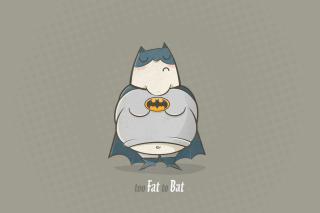 Fat Batman - Obrázkek zdarma pro Android 1200x1024