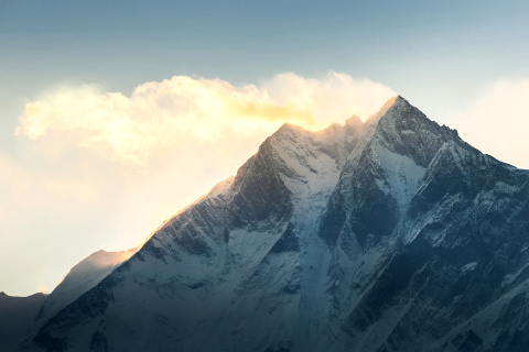 Everest in Nepal wallpaper 480x320