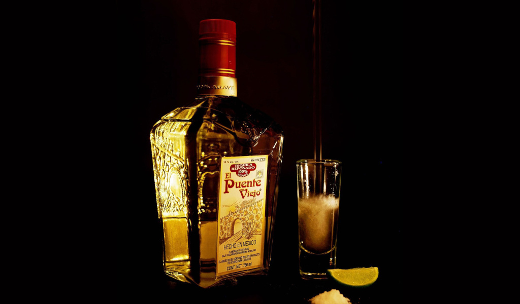 Обои El puente Viejo Tequila with Salt 1024x600