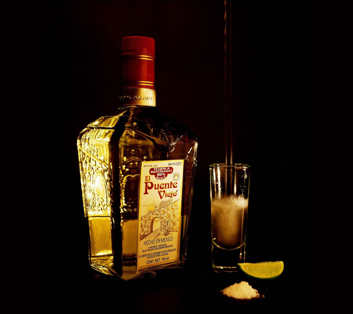 Обои El puente Viejo Tequila with Salt 1440x1280