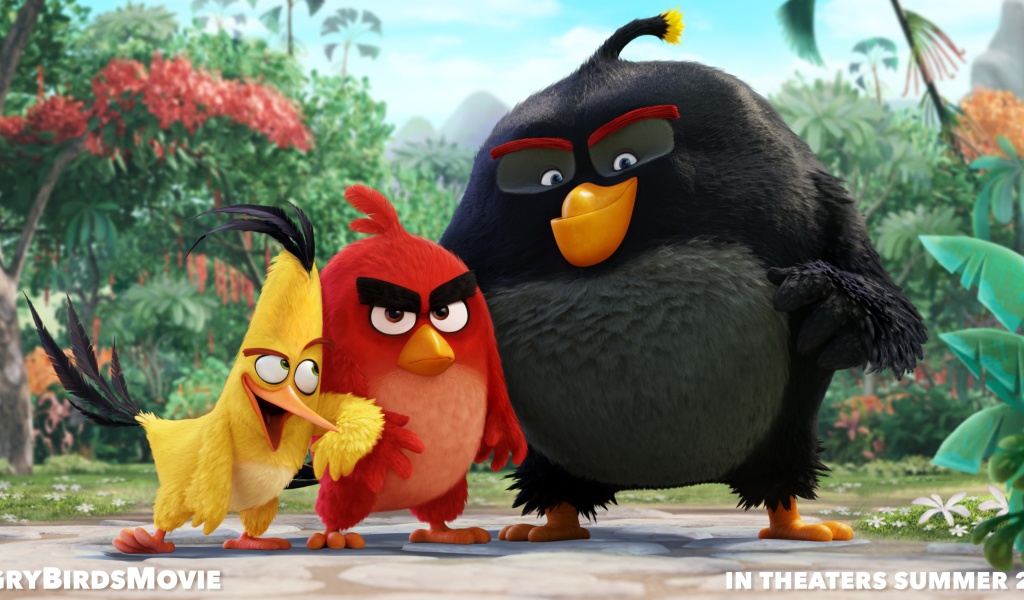 Angry Birds the Movie 2015 Movie by Rovio wallpaper 1024x600