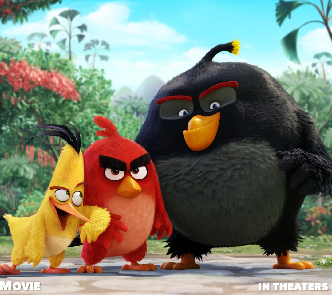 Обои Angry Birds the Movie 2015 Movie by Rovio 1080x960