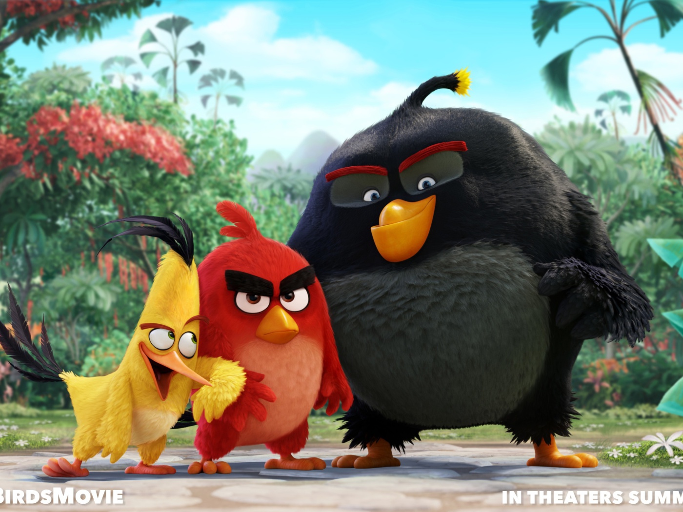 Sfondi Angry Birds the Movie 2015 Movie by Rovio 1400x1050