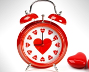 Das Love O'clock Wallpaper 176x144