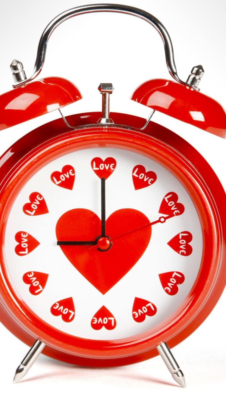 Das Love O'clock Wallpaper 750x1334