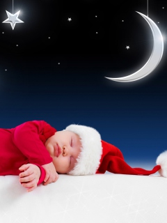 Screenshot №1 pro téma Santa Baby 240x320