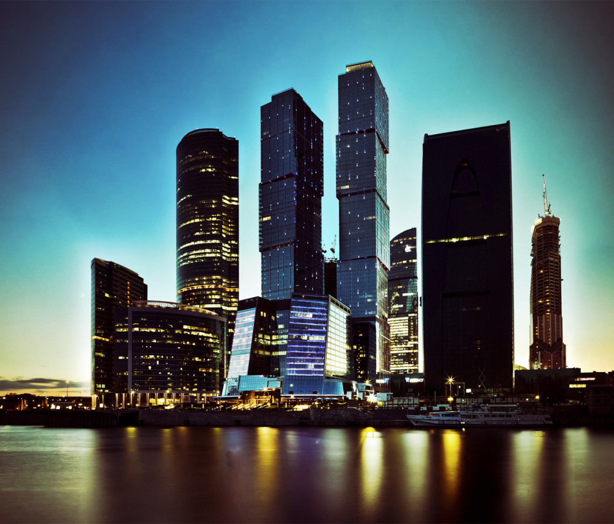 Moscow City Skyscrapers screenshot #1 1200x1024