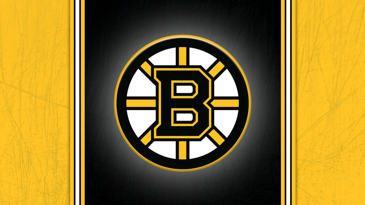 Fondo de pantalla Boston Bruins Logo 1280x720