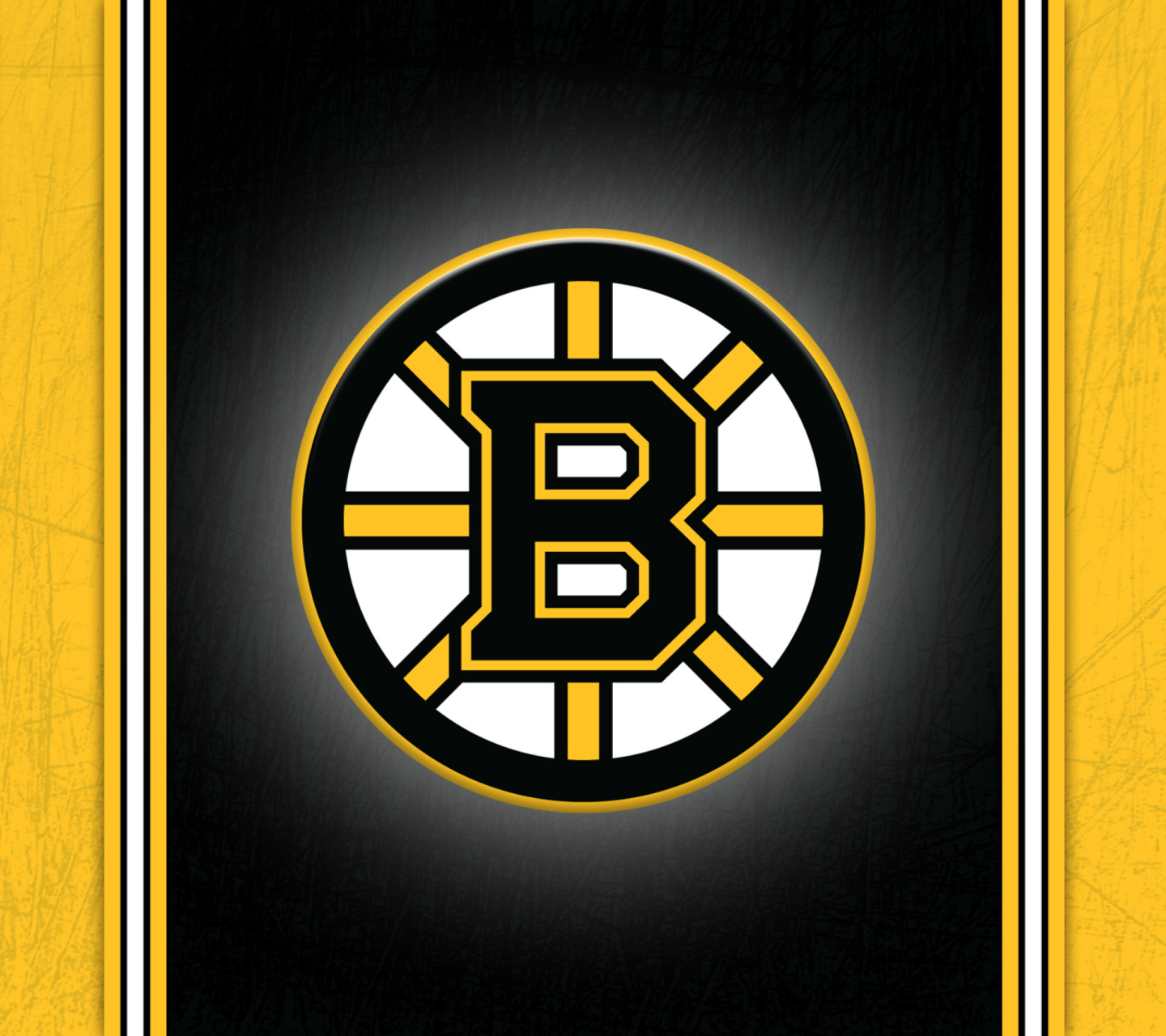 Fondo de pantalla Boston Bruins Logo 1440x1280