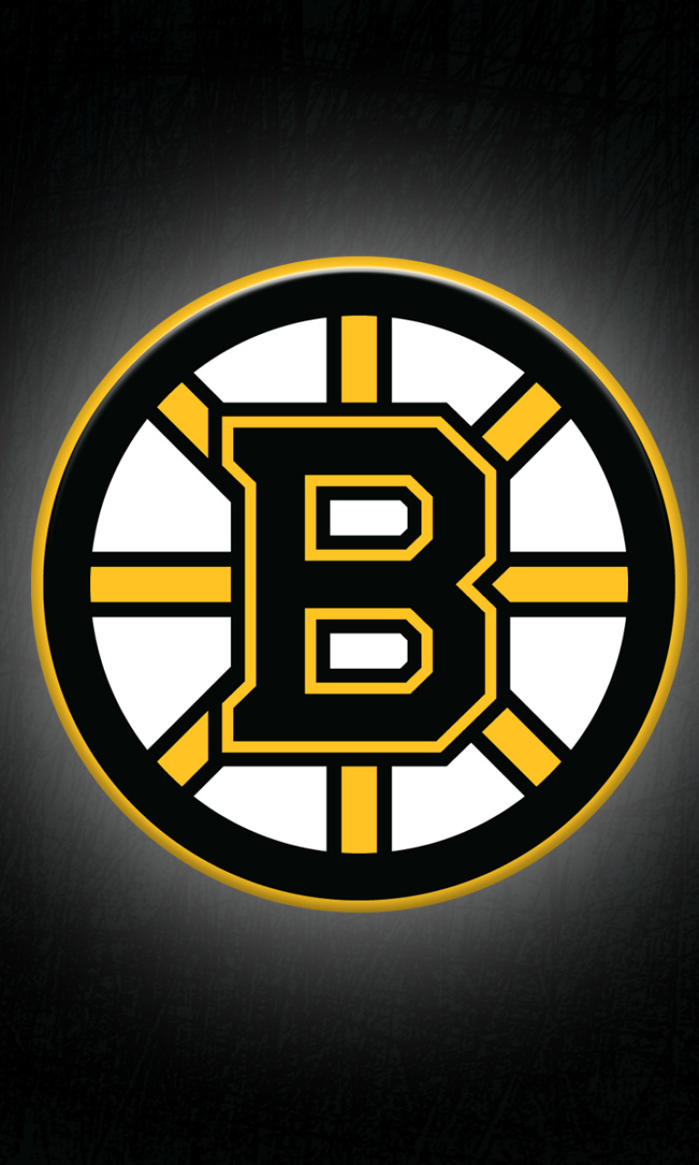 Boston Bruins Logo wallpaper 768x1280