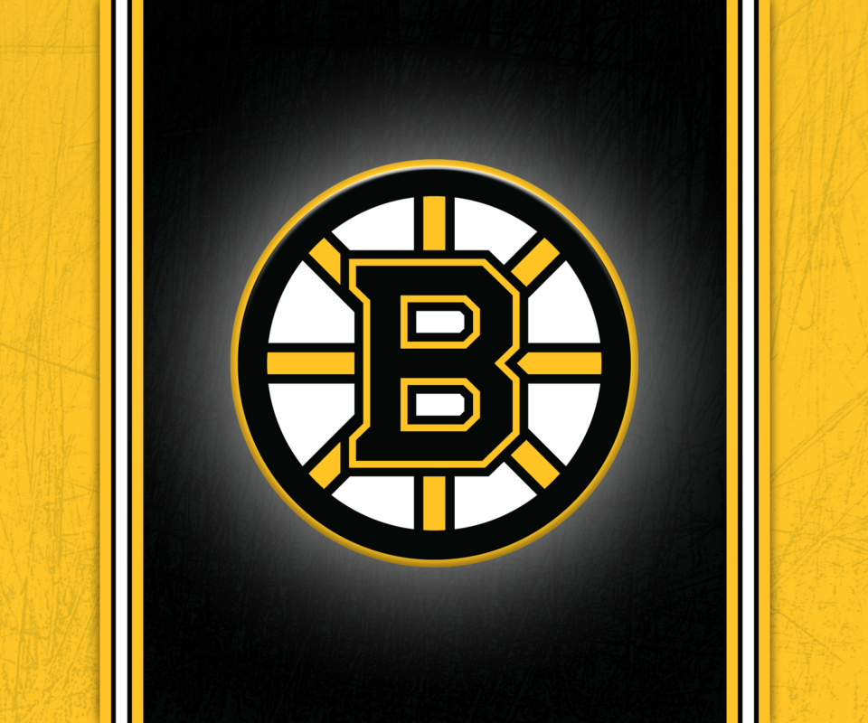 Screenshot №1 pro téma Boston Bruins Logo 960x800