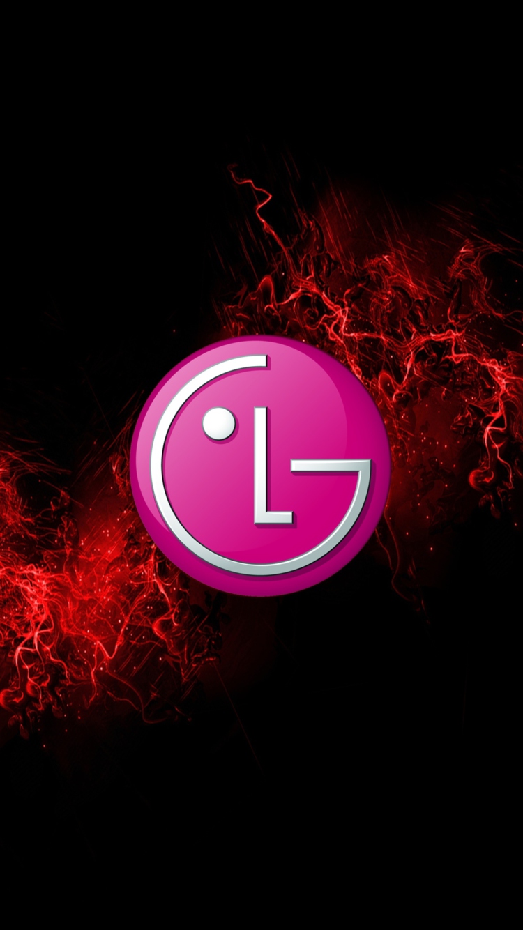 Das Lg Logo Wallpaper 750x1334