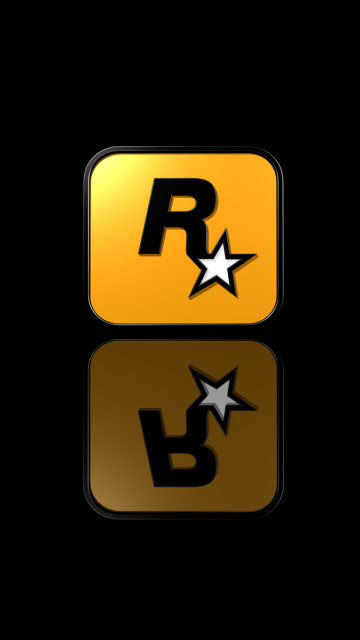 Fondo de pantalla Rockstar Games Logo 360x640