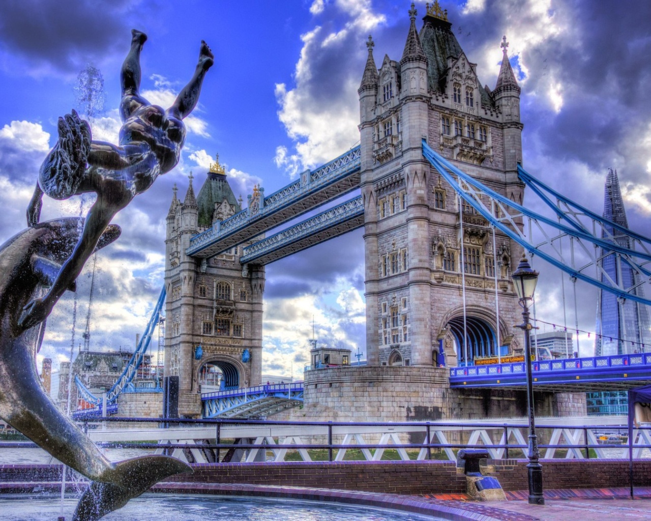 Fondo de pantalla Tower Bridge in London 1280x1024