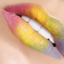 Das Rainbow Lips Wallpaper 128x128