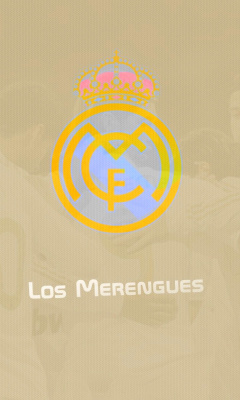 Real Madrid Los Merengues wallpaper 240x400