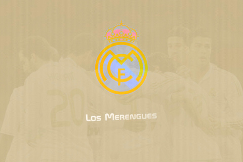 Обои Real Madrid Los Merengues 480x320