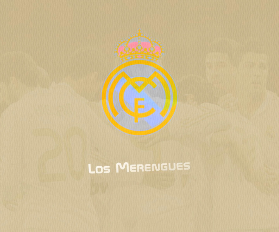 Das Real Madrid Los Merengues Wallpaper 960x800