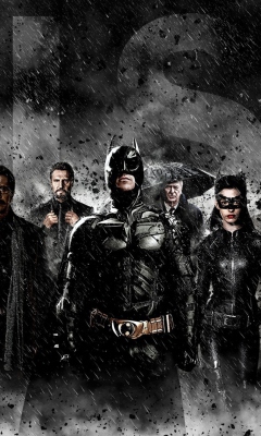 Batman - The Dark Knight Rises wallpaper 240x400