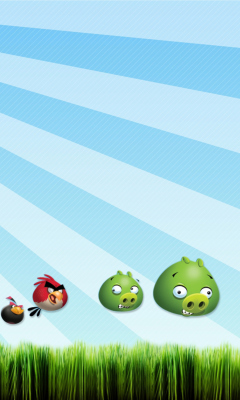 Angry Birds Bad Pigs screenshot #1 240x400