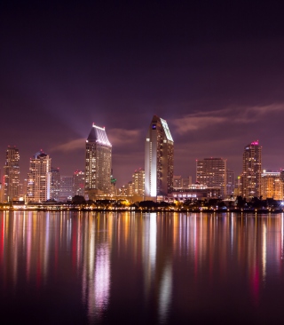 San Diego Skyline - Obrázkek zdarma pro iPhone 5S