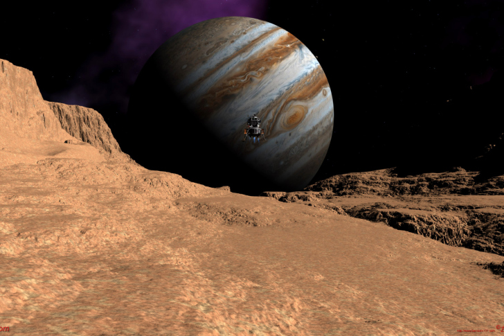 Screenshot №1 pro téma Callisto moon of Jupiter