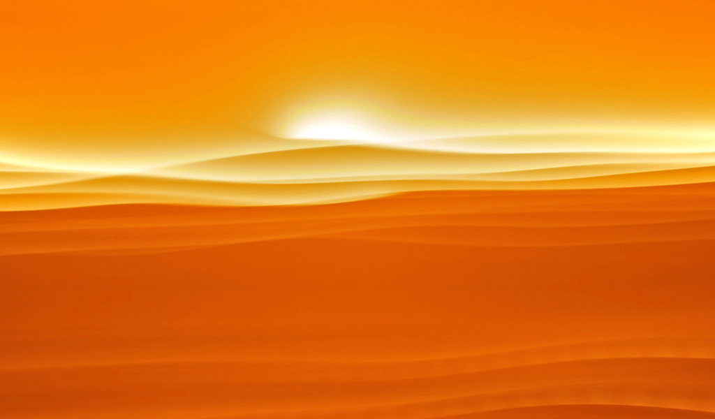 Screenshot №1 pro téma Orange Sky and Desert 1024x600