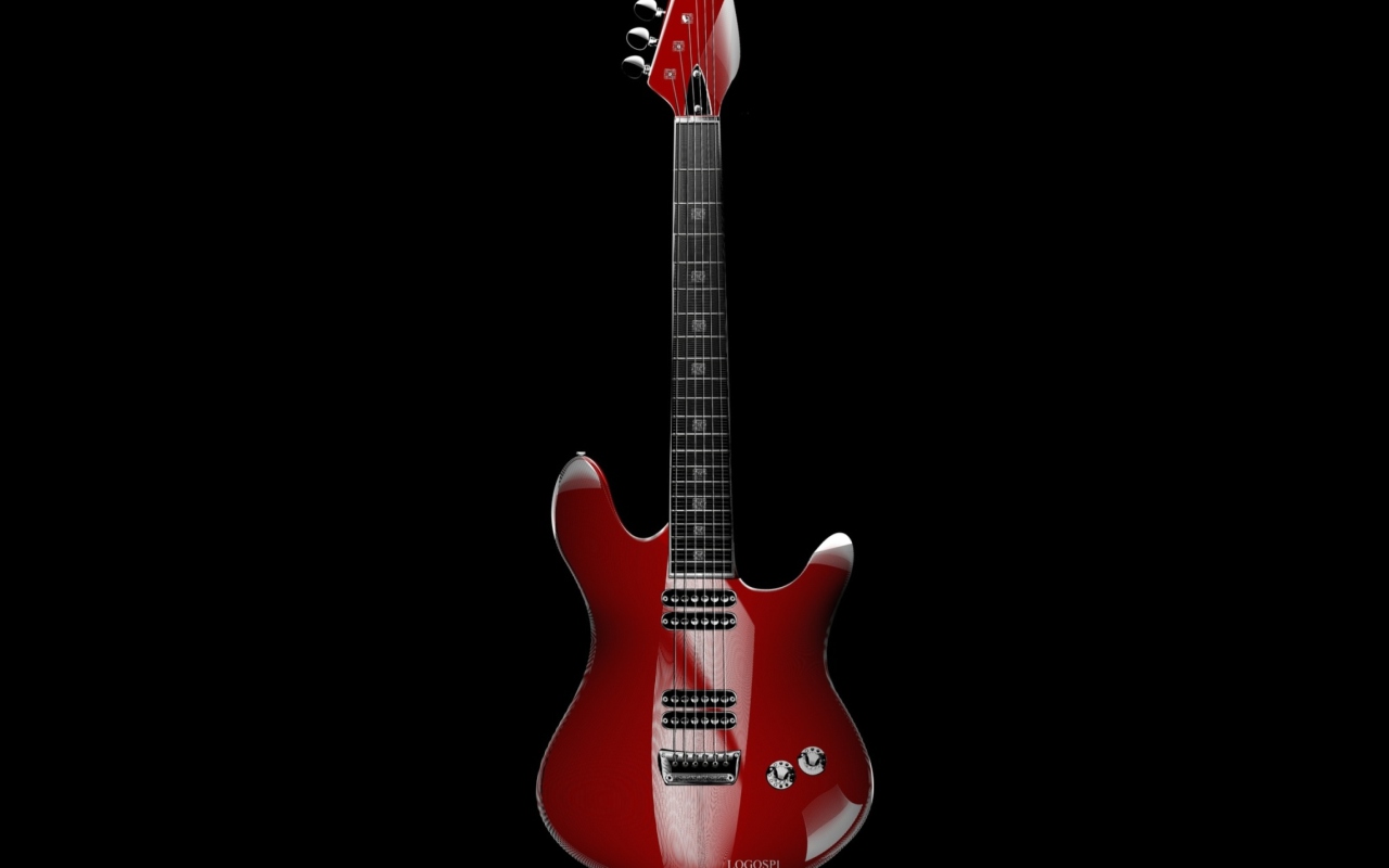 Screenshot №1 pro téma Red Guitar 1280x800