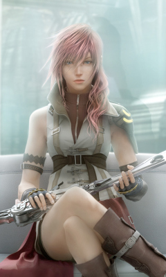 Das Final Fantasy Xiii Wallpaper 240x400