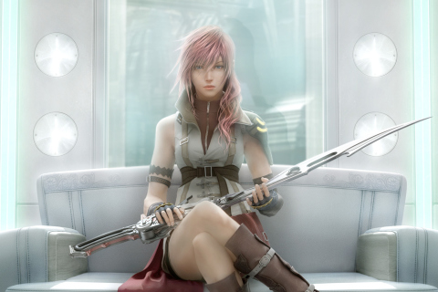 Screenshot №1 pro téma Final Fantasy Xiii 480x320
