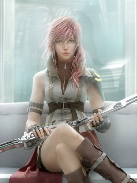 Screenshot №1 pro téma Final Fantasy Xiii 480x640