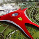 Обои Ferrari World Abu Dhabi - Dubai 128x128