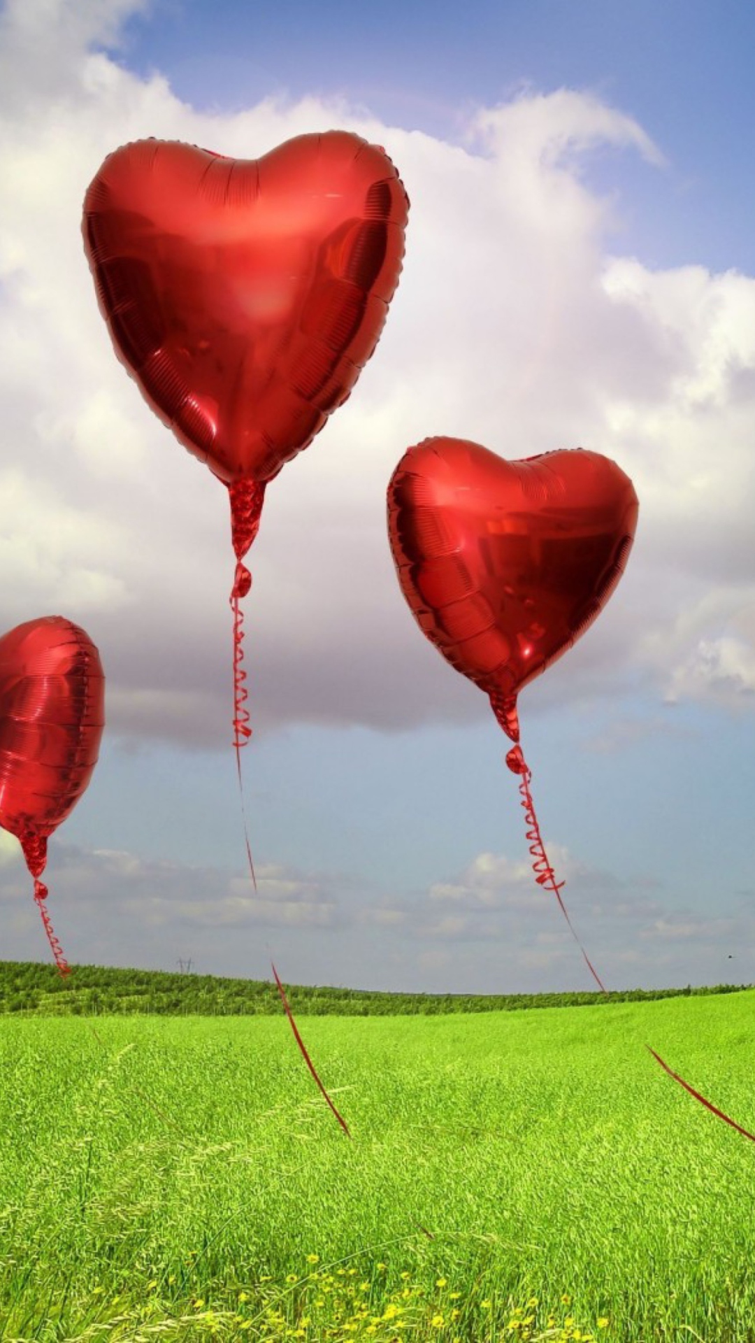 Screenshot №1 pro téma Love Balloons 1080x1920